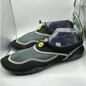 NWT Body Glove Water Shoe Beachcomber 2 Men's Size 11 Black Blue Gray Beach SEA